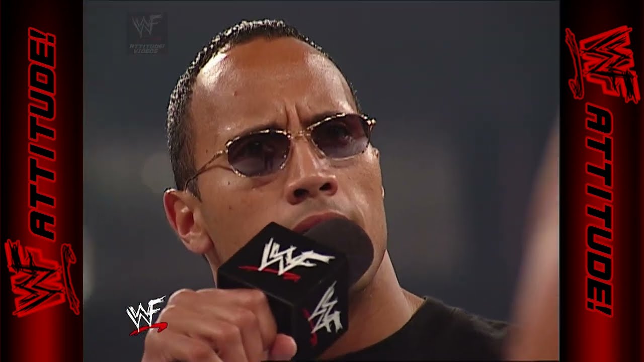 Hulk Hogan & The Rock after WrestleMania X8 | WWF RAW (2002) 2 background