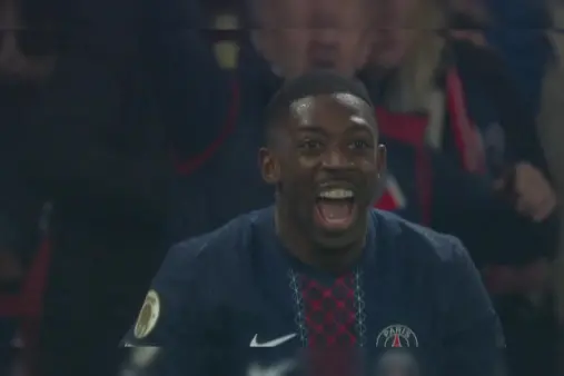 [Goal] Easy counterattack! Dembele taps in easily after receiving Mendes' cross