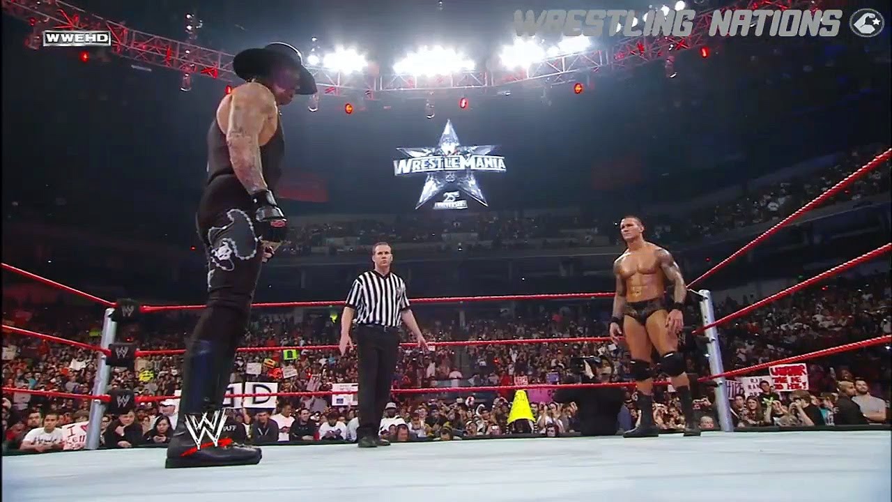 Randy Orton vs The Undertaker on RAW