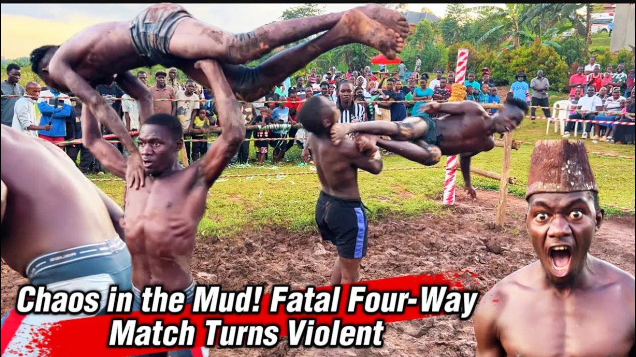 FATAL FOUR-WAY MUD MATCH 💥 Bodies Fly, No Mercy in the Mud!