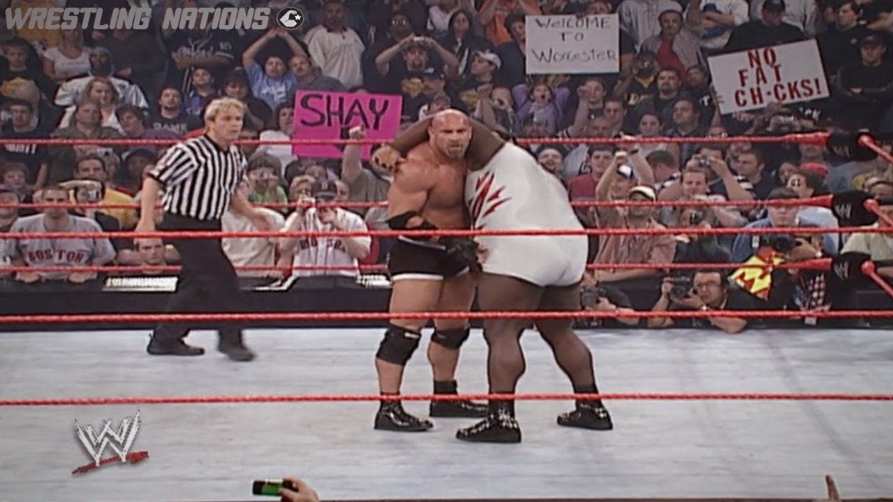 Goldberg Mark Henry Clash on RAW