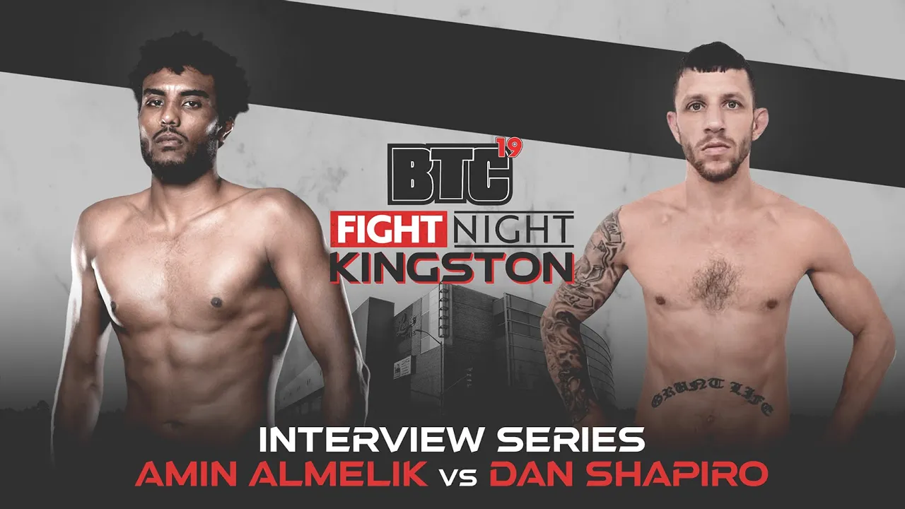 BTC 19 Interview Series ๐๏ธ Amin "Sweet Dreams" Almelik vs Dan "Sharpshooter" Shapiro background
