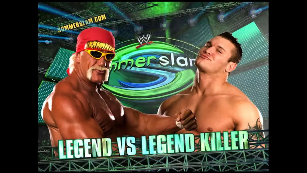 Story of Hulk Hogan vs. Randy Orton | SummerSlam 2006 background