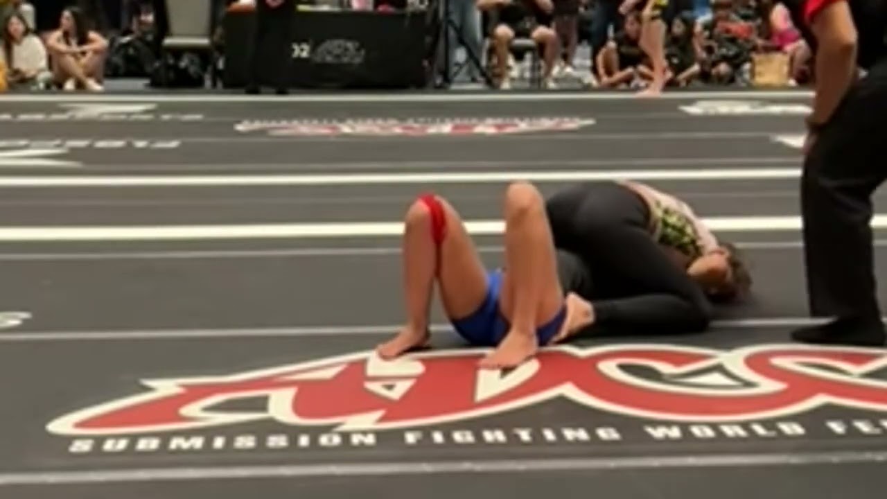 Anabella first win against Audrina nogi grapple