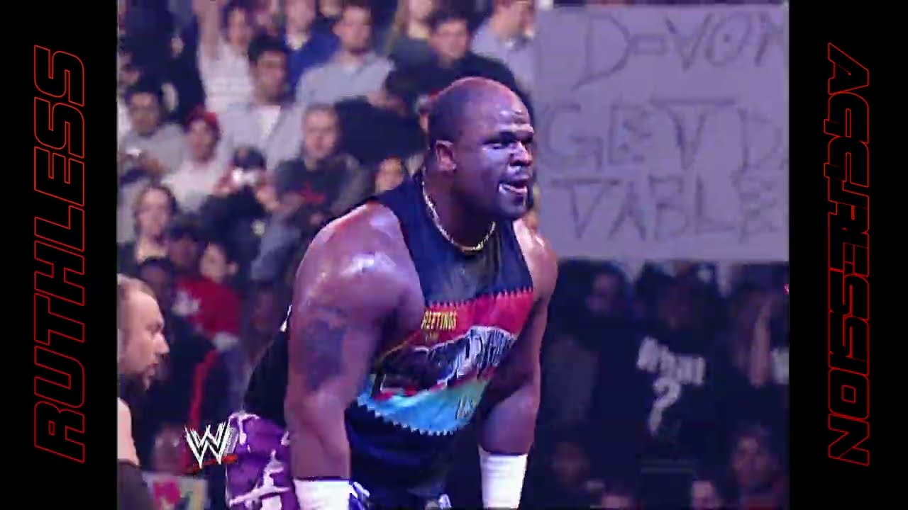 Dudley Boyz vs. William Regal & Lance Storm | WWE RAW (2003) background