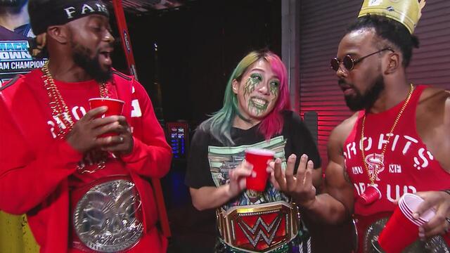 The New Day and Asuka look ahead to Survivor Series: Raw, Oct. 26, 2020