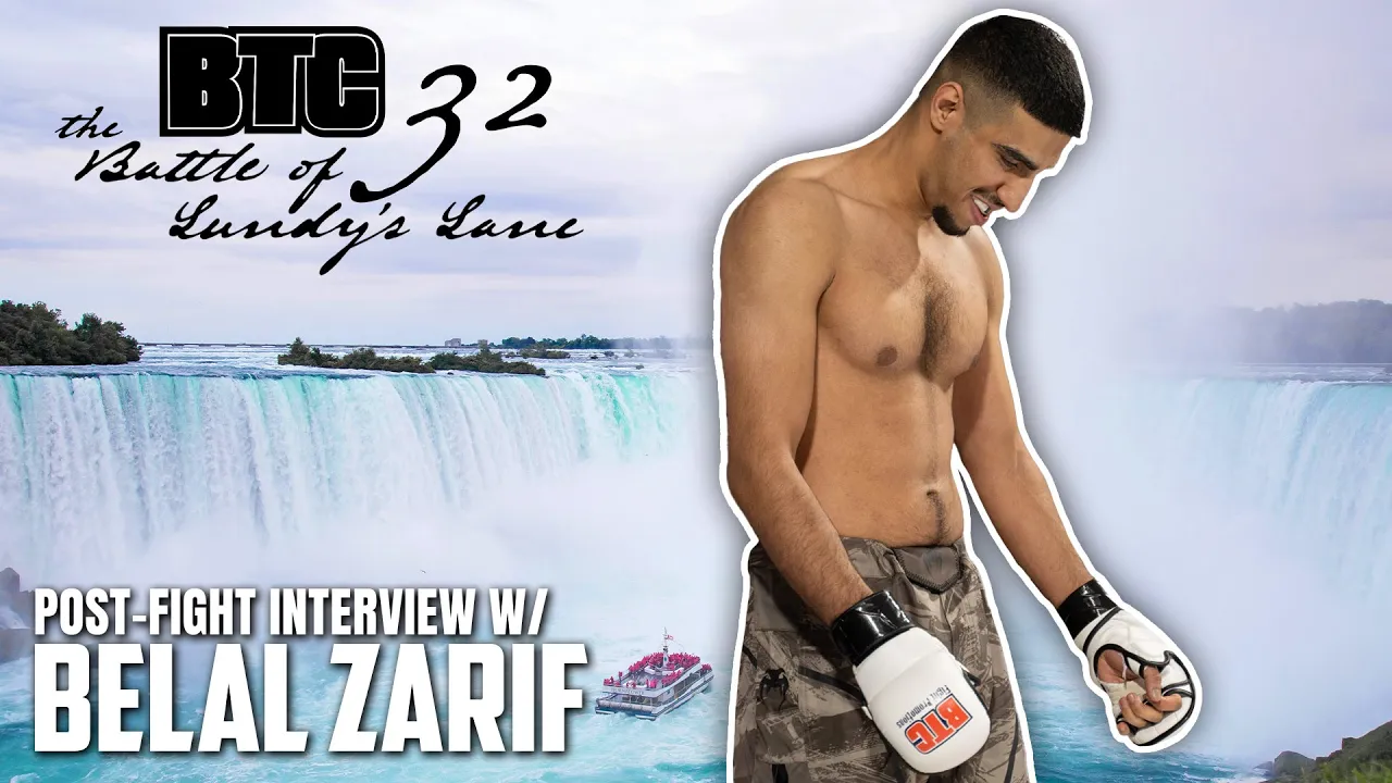 BTC 32 Post-Fight Interview #1: Belal Zarif