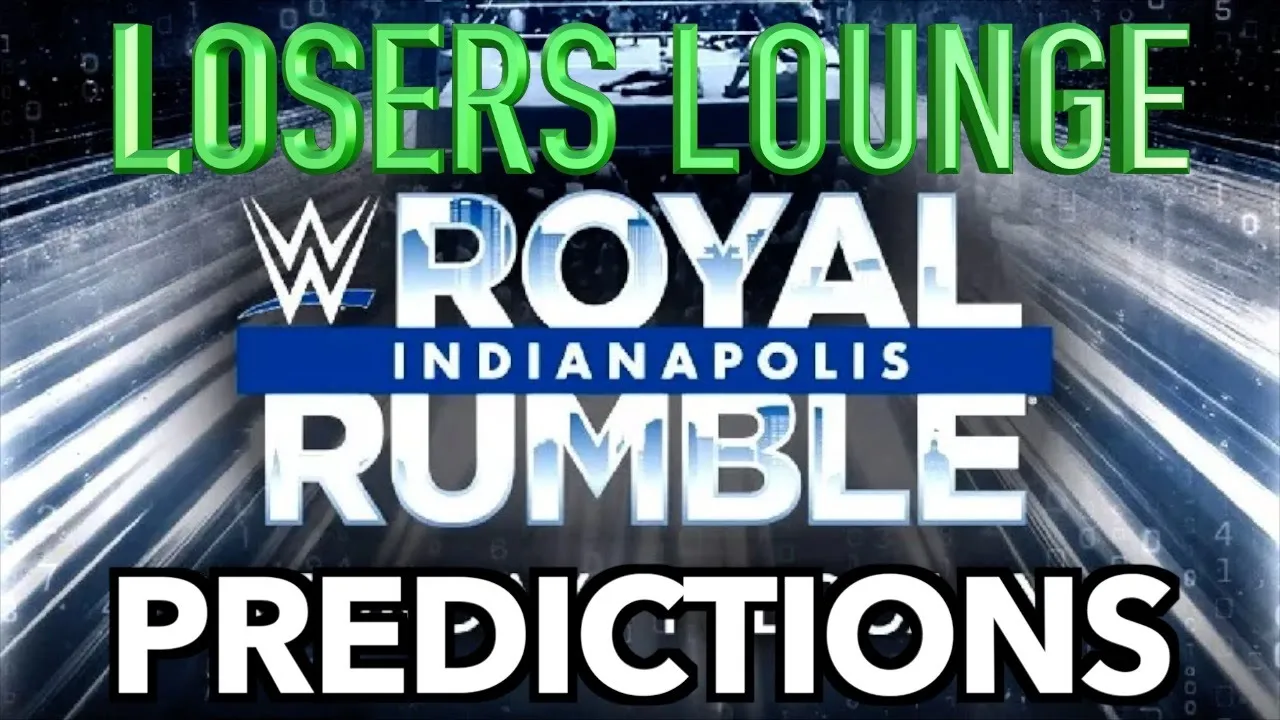 WWE Royal Rumble 2025 Predictions/Losers Lounge Podcast #140 background