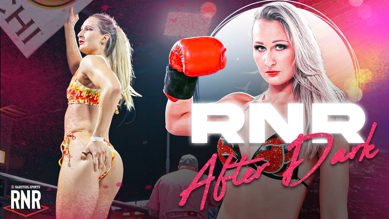The Most Aggressive Ring Girl - Hot Wheelz | RNR After Dark background