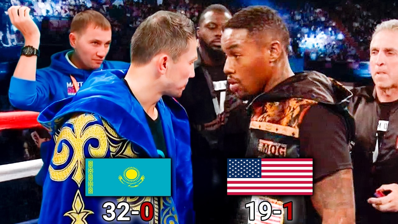 Gennady Golovkin (Kazakhstan) vs Willie Monroe Jr (USA) | TKO, Boxing Fight Highlights HD backdrop