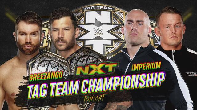 Can Breezango stave off Imperium’s challenge? backdrop