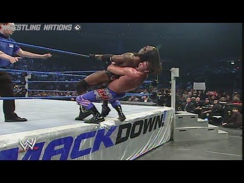 Chris Benoit vs Booker T on Smackdown
