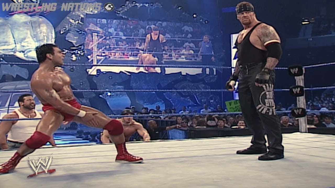 Nunzio Playing Game With The Undertaker on Smackdown