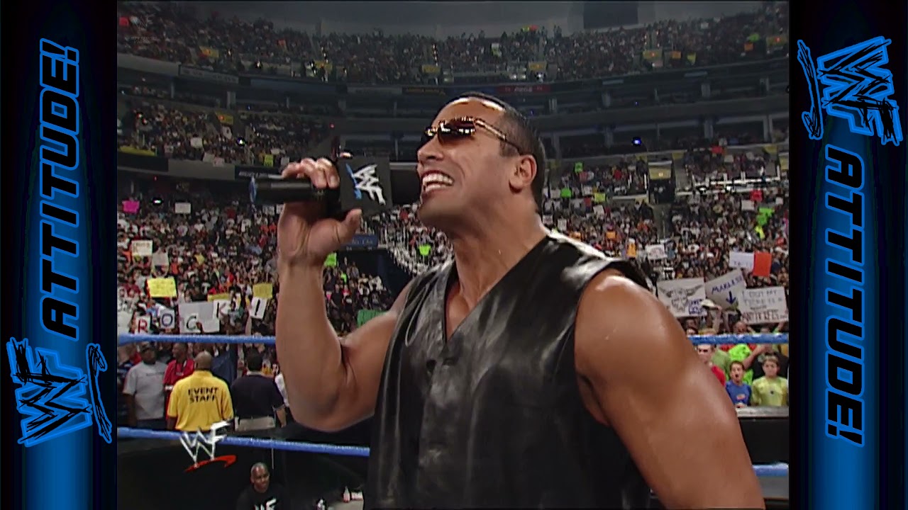 The Rock calls out Stone Cold | SmackDown! (2001) 1 background
