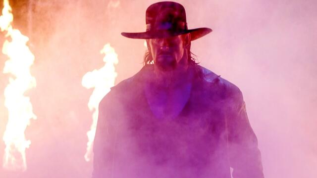 WWE pays tribute to The Undertaker with Final Farewell background