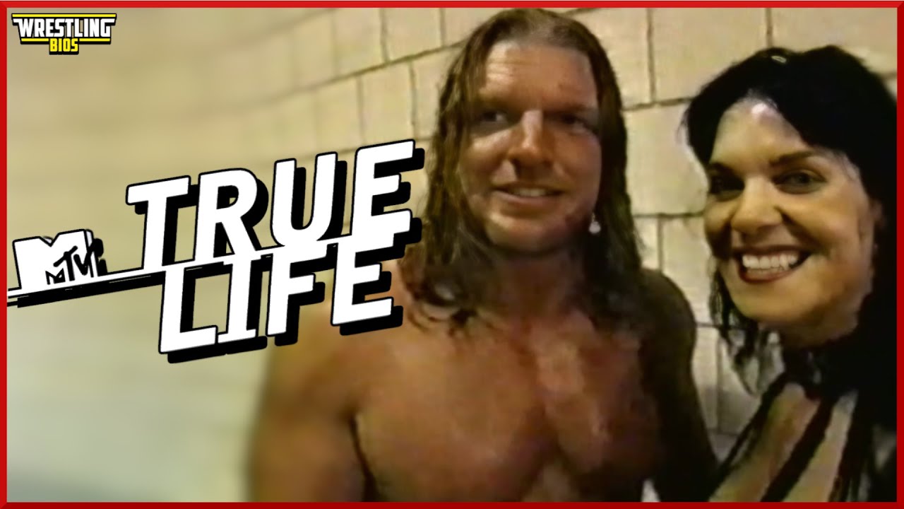 Watching MTV's "True Life: I'm A Pro Wrestler" (Triple H, Chyna, Tony Atlas) background