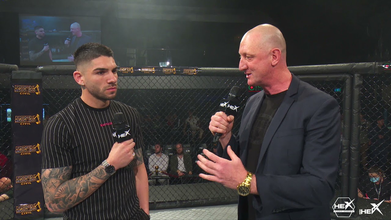Mark Hammer Castagnini interviewed Australia's #1 and World #8 Middleweight Boxer Michael Zerafa background