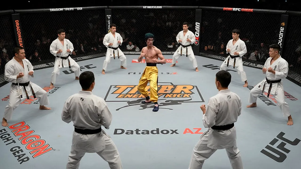 Bruce Lee Vibes Gone WRONG… 1 vs 10 Chaos in the Ring!
