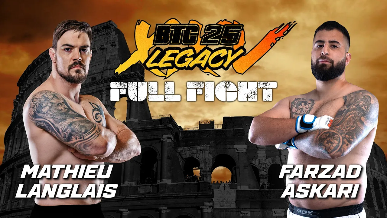 Mathieu Langlais vs Farzad Askari | BTC 25: Legacy | Oshawa, ON background
