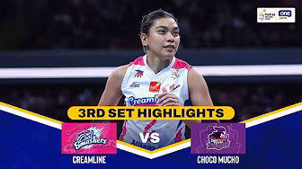 CREAMLINE vs. CHOCO MUCHO | SET 3 HIGHLIGHTS | 2026 PVL ALL-FILIPINO CONFERENCE