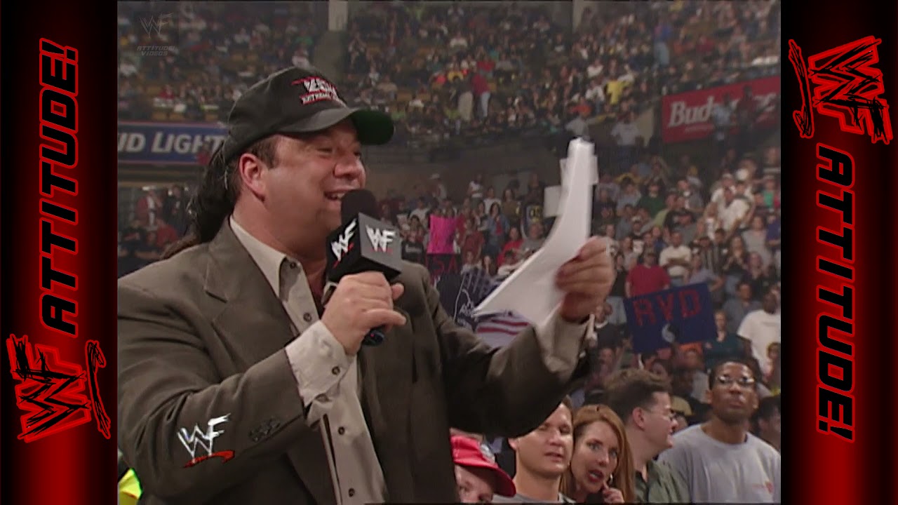 Paul Heyman receives another fax from Stone Cold | WWF RAW (2001) backdrop