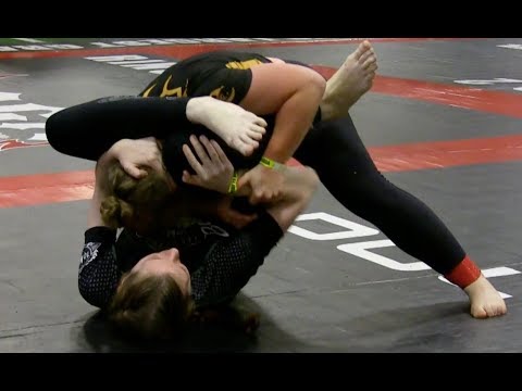 #233 Girls Grappling No-Gi @ NAGA NJ Tournament Match  • Women Wrestling BJJ MMA Female Bout