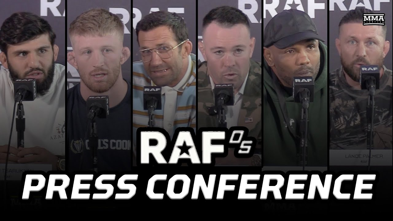 Full RAF 5 Press Conference | MMA Fighting