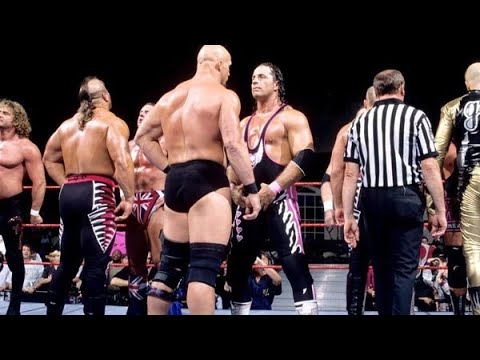 The Hart Foundation vs Team Steve Austin In Your House : Canadian Stampede 1997 Highlights background