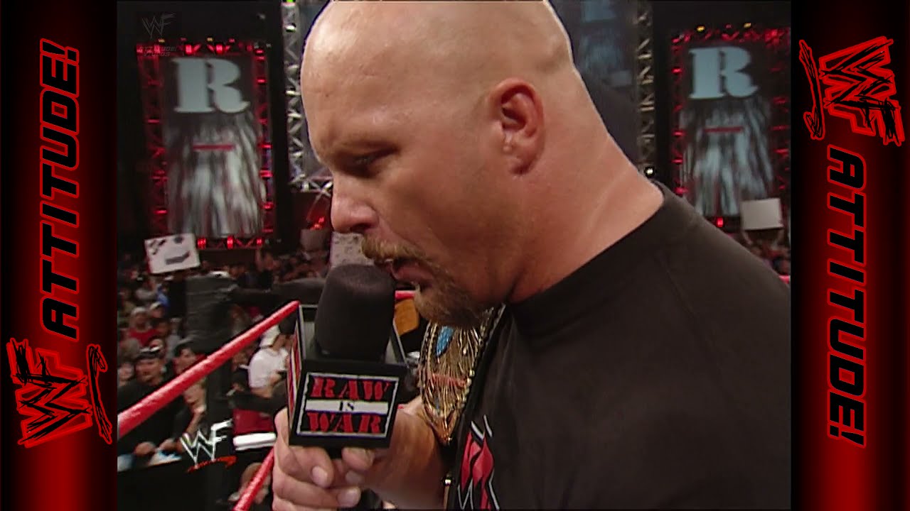 Stone Cold is not ashamed | RAW IS WAR (2001) 1 background