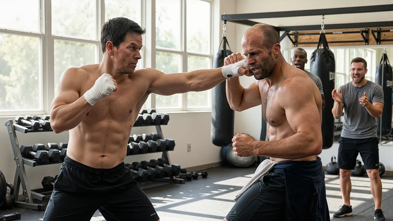 What REALLY Happened When Mark Wahlberg CHALLENGED Jason Statham