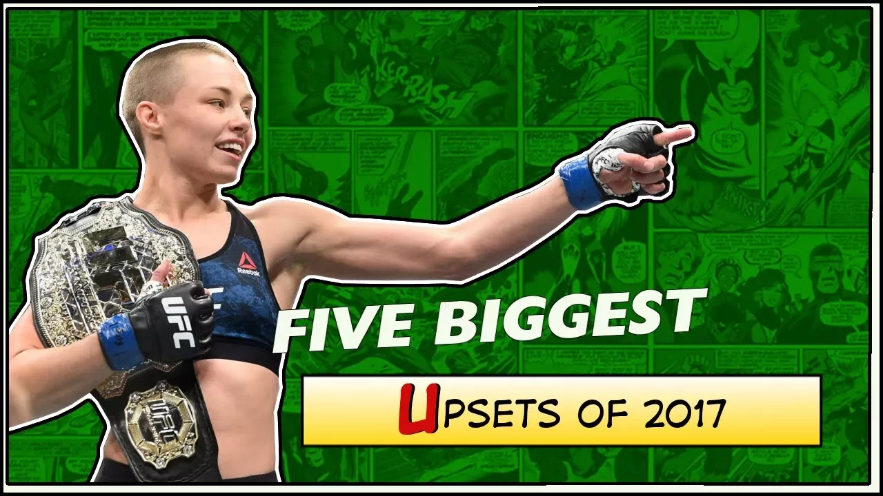 Five Biggest MMA Upsets of 2017 background
