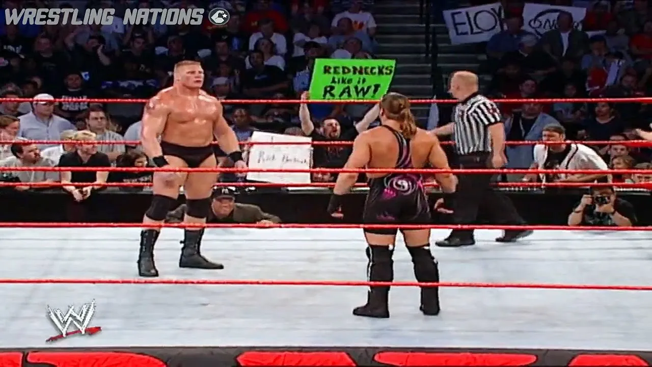 Brock Lesnar and Eddie Guerrero vs RVD and Bubba Ray