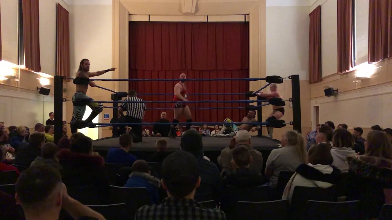 Pro Wrestling Innovation Just Us VS Rage & Blaze background