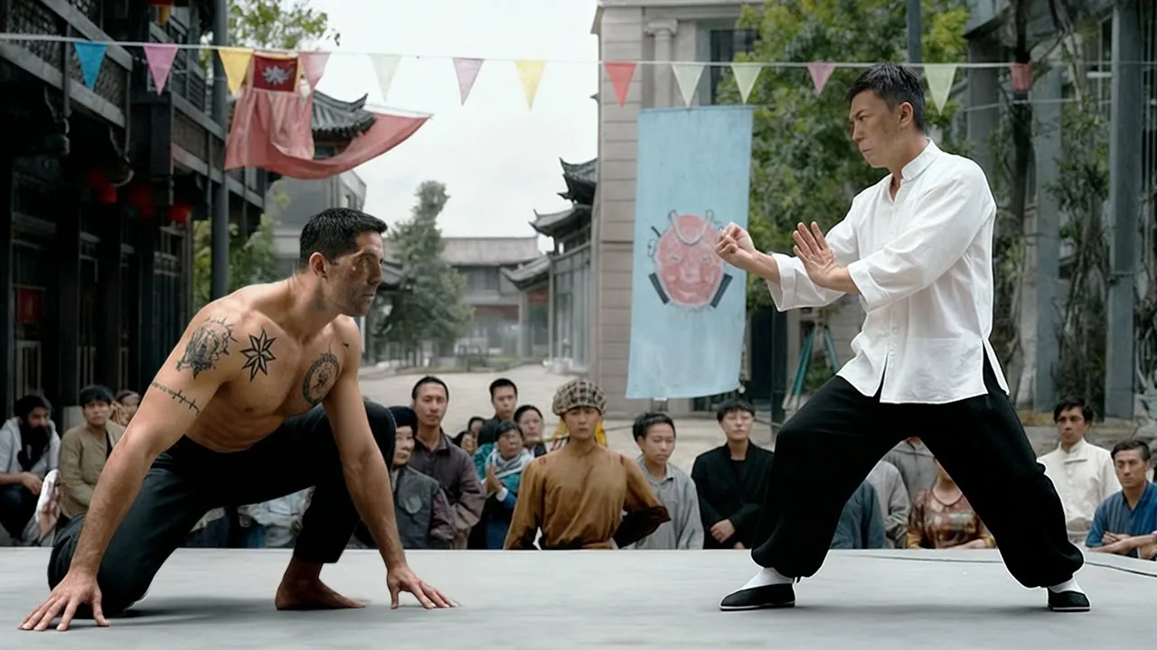 Scott Adkins vs Donnie Yen | Taekwondo Power vs Wing Chun Master