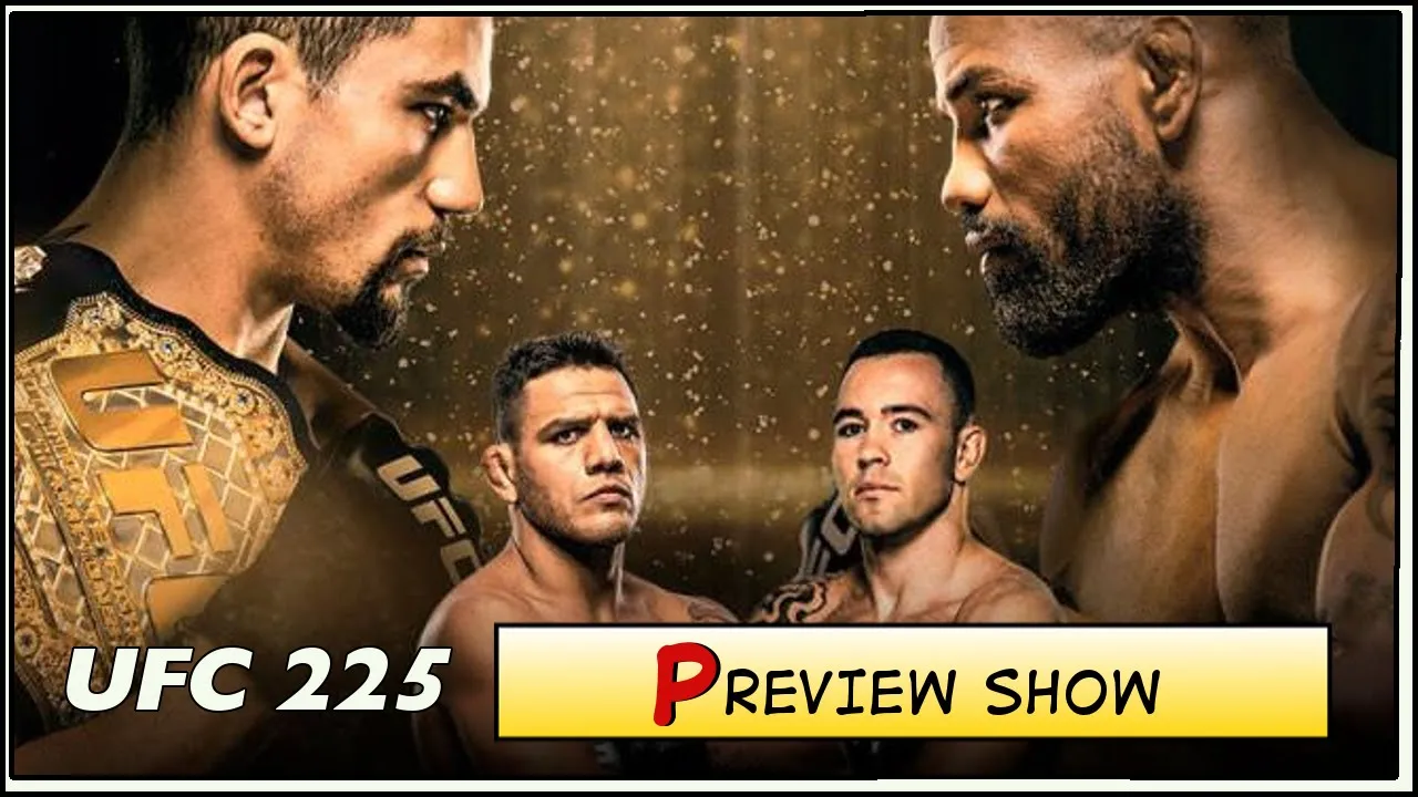 UFC 225 Preview Show background