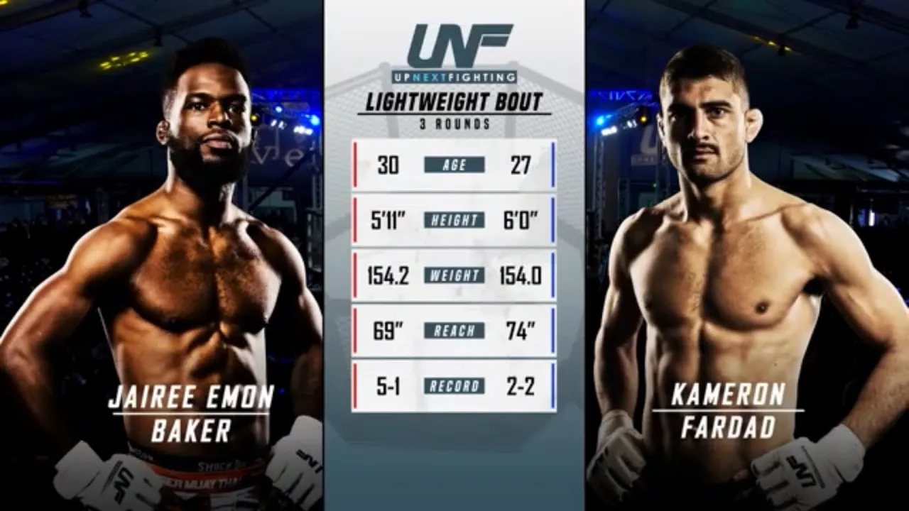 FULL BOUT | #UNF7 | Kameron Fardad vs. Jairee Baker