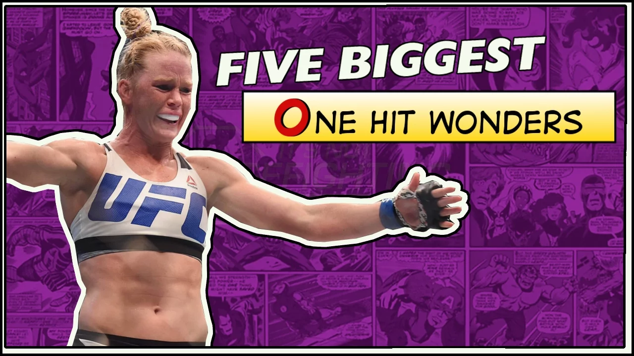 Five Biggest One Hit Wonders In UFC History