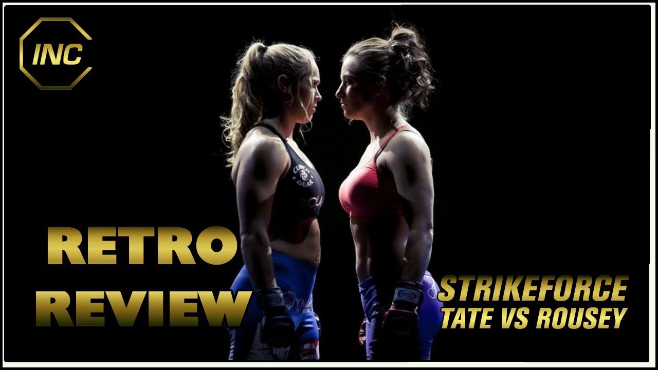 The Start of Rousey-Mania | Strikeforce: Tate vs Rousey Retro Review background
