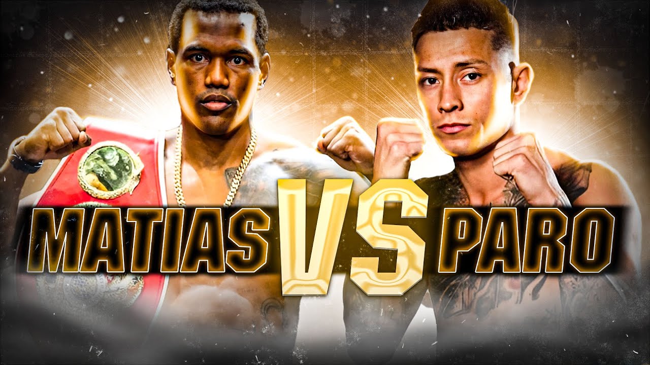 Subriel Matias vs Liam Paro HIGHLIGHTS & KNOCKOUTS | BOXING K.O FIGHT HD background