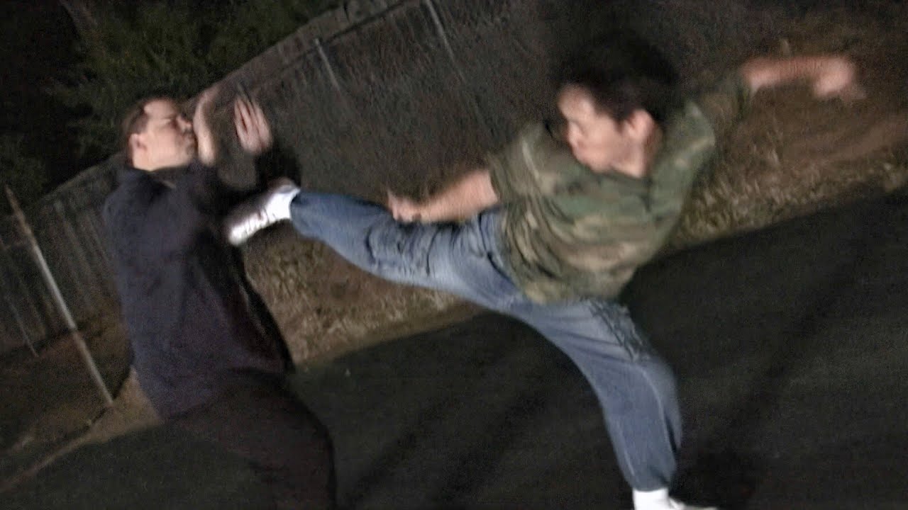 Karate Black Belt vs 2 Street Fighters | Martial Arts Movie Fight Scene