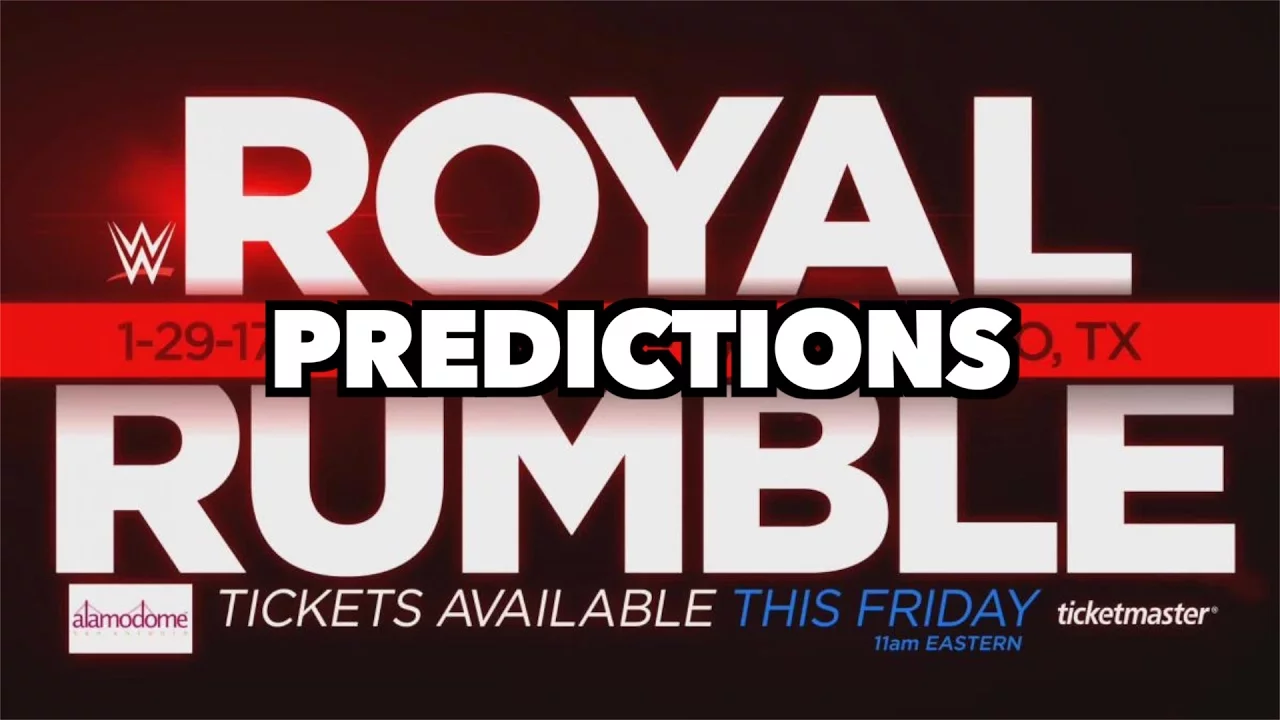 WWE Royal Rumble 2017 Predictions background