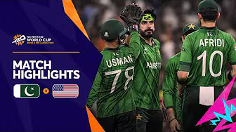 Pakistan v USA | Match Highlights | Men’s T20 World Cup 2026