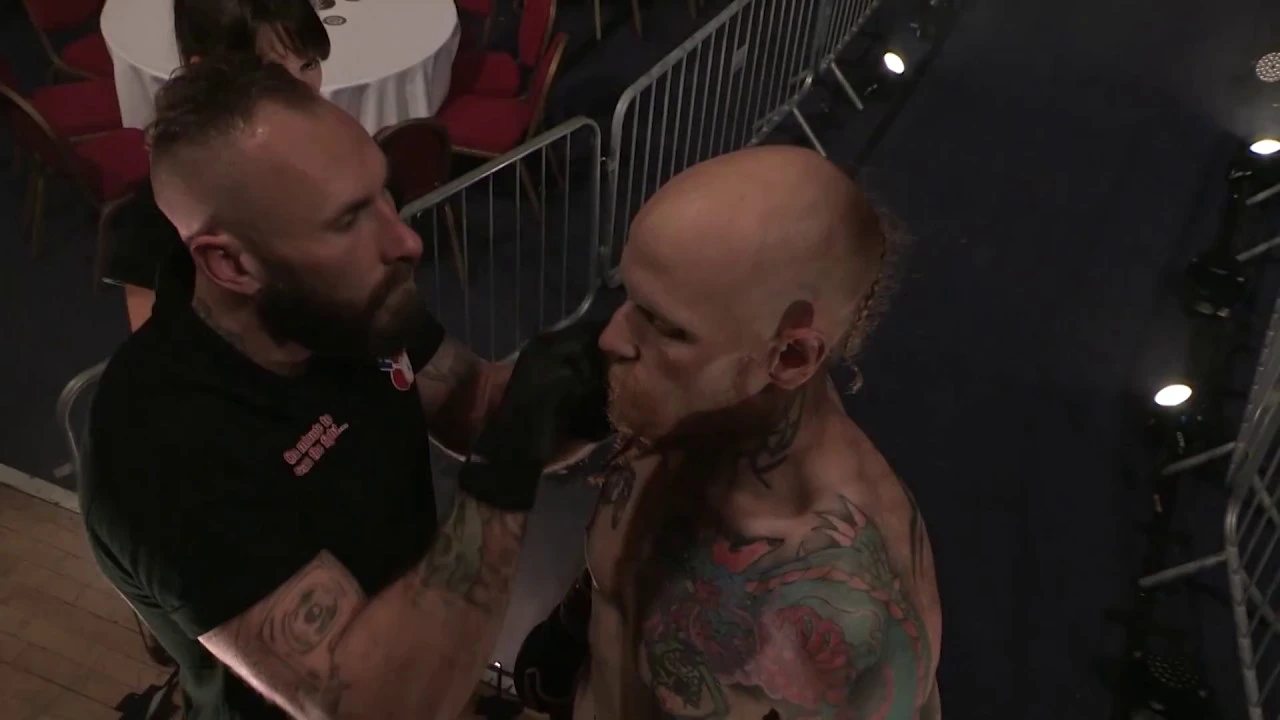 Shock N Awe 28 Oliver Brunton vs Odin Tunningley Amateur MMA backdrop