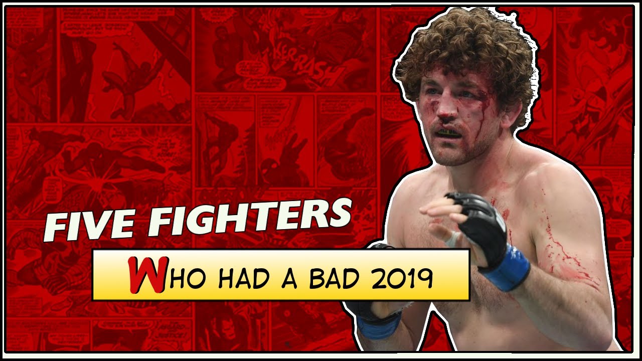 Five MMA Fighters Who Had A Bad 2019 background