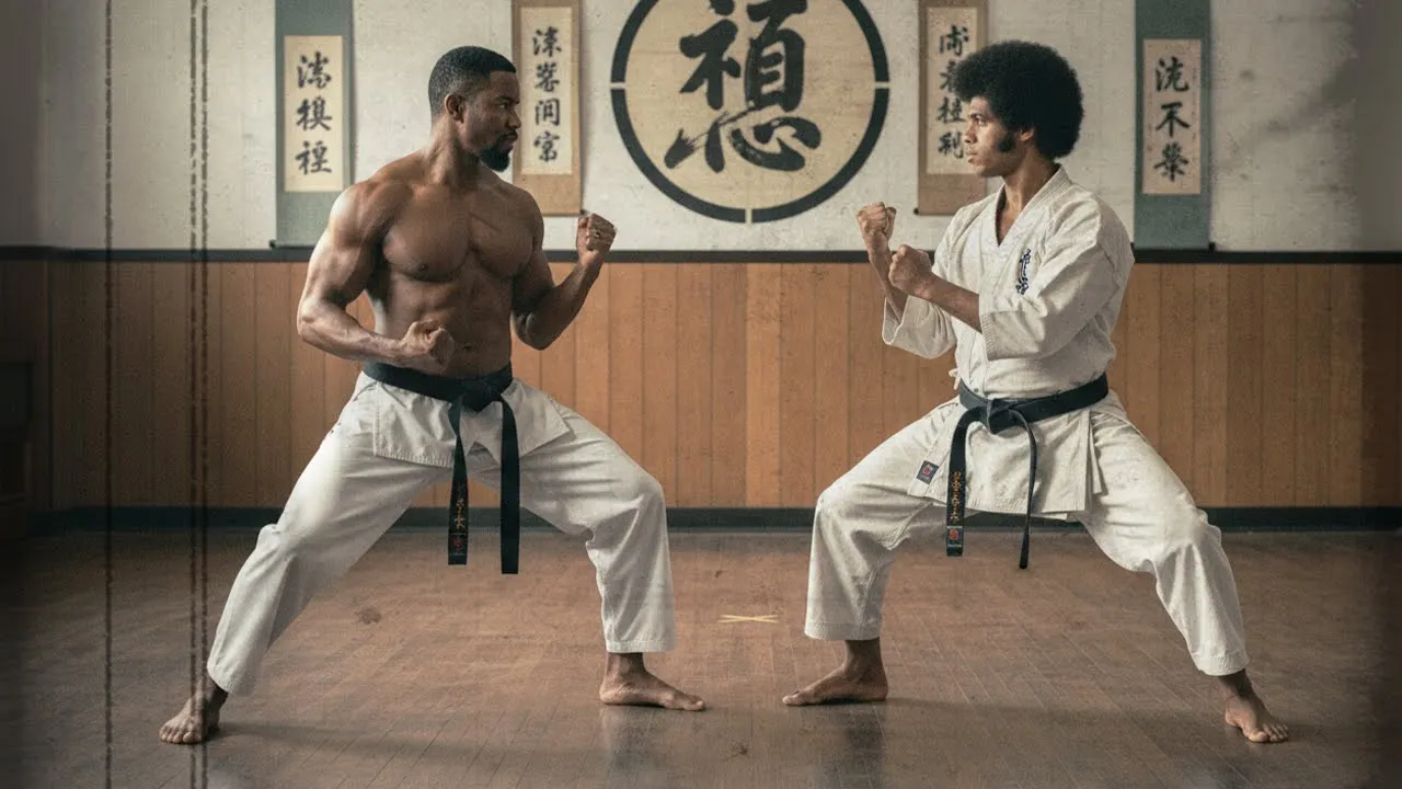 Jim Kelly vs Michael Jai White | Karate World Champion vs Taekwondo Power