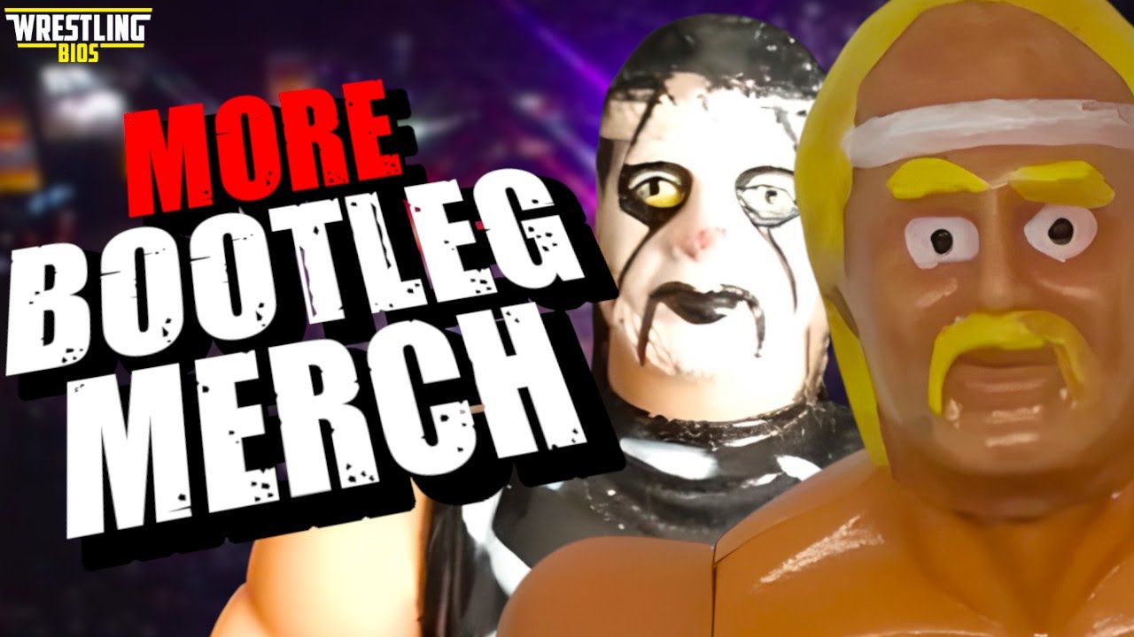 I Found More Bad Bootleg Wrestling Merchandise background