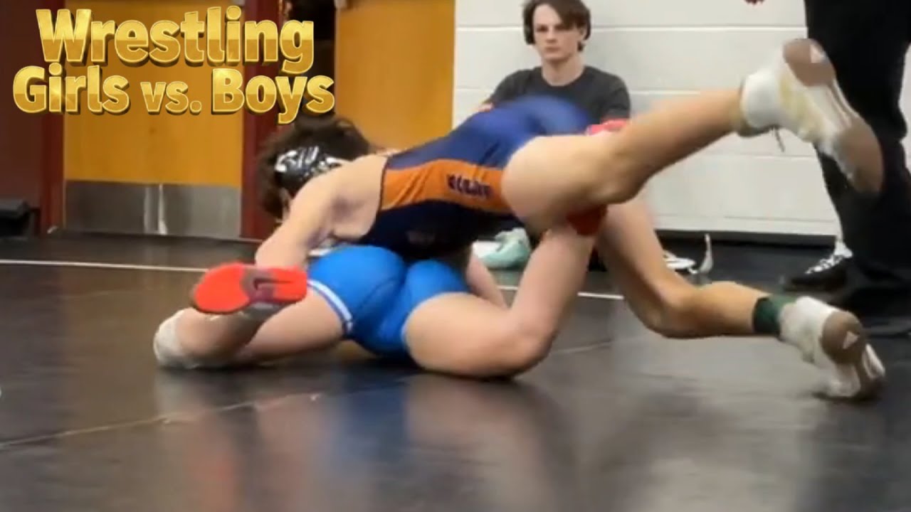 Wrestling Girls vs. Boys 17