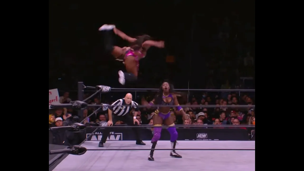 Athena vs Gia Scott AEW-Dark