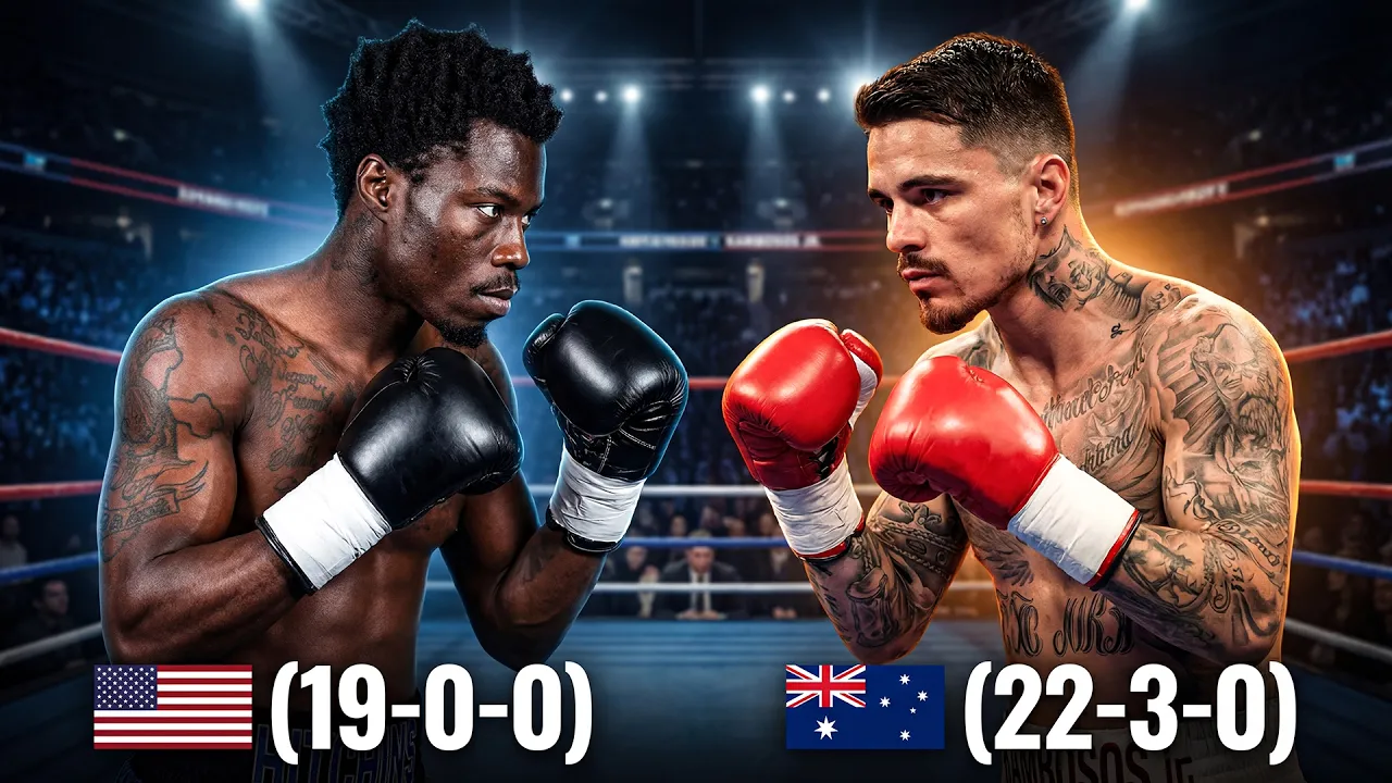 Brutal Beatdown! Richardson Hitchins (USA) vs George Kambosos Jr. (AUS) | Boxing Fight Highlight