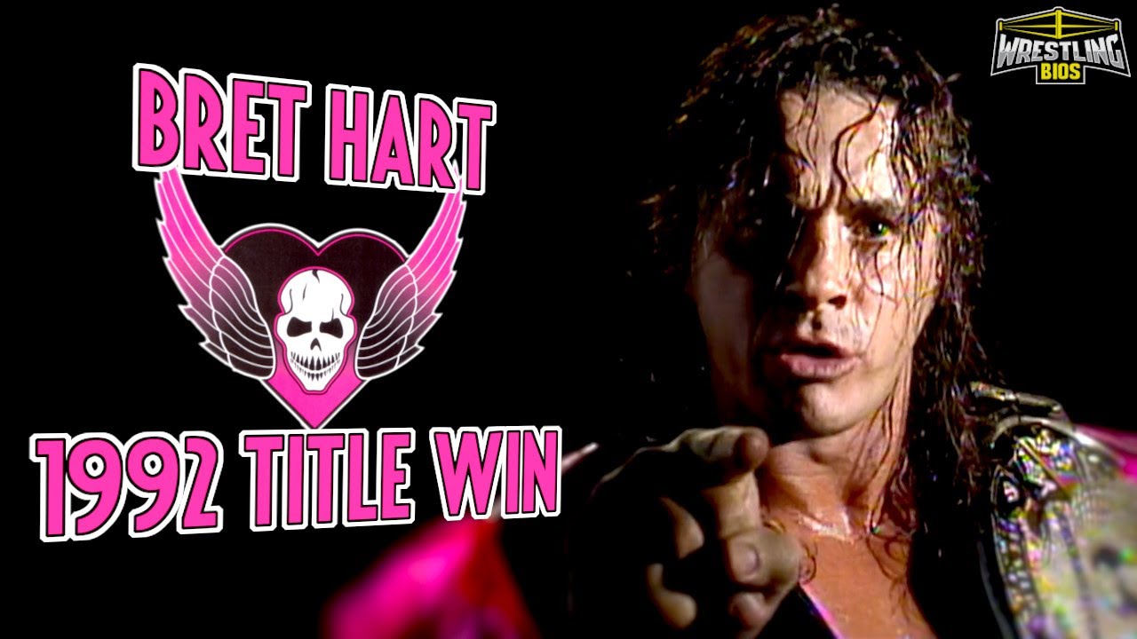The Story of Bret Hart's First WWF Title Victory background